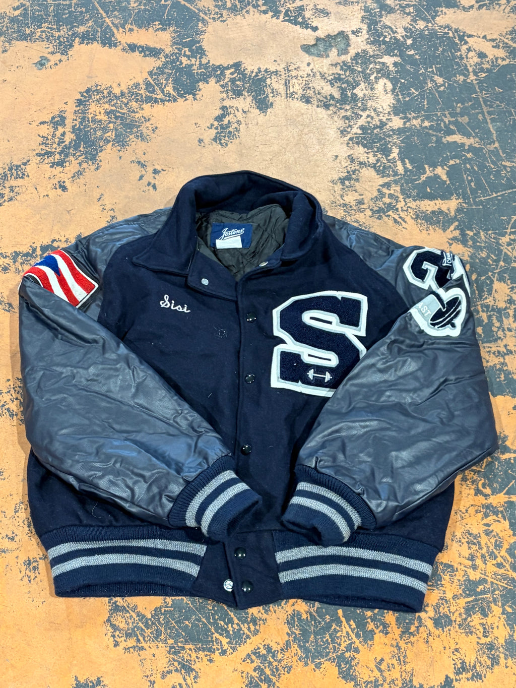 Vestes varsity premium laine USA