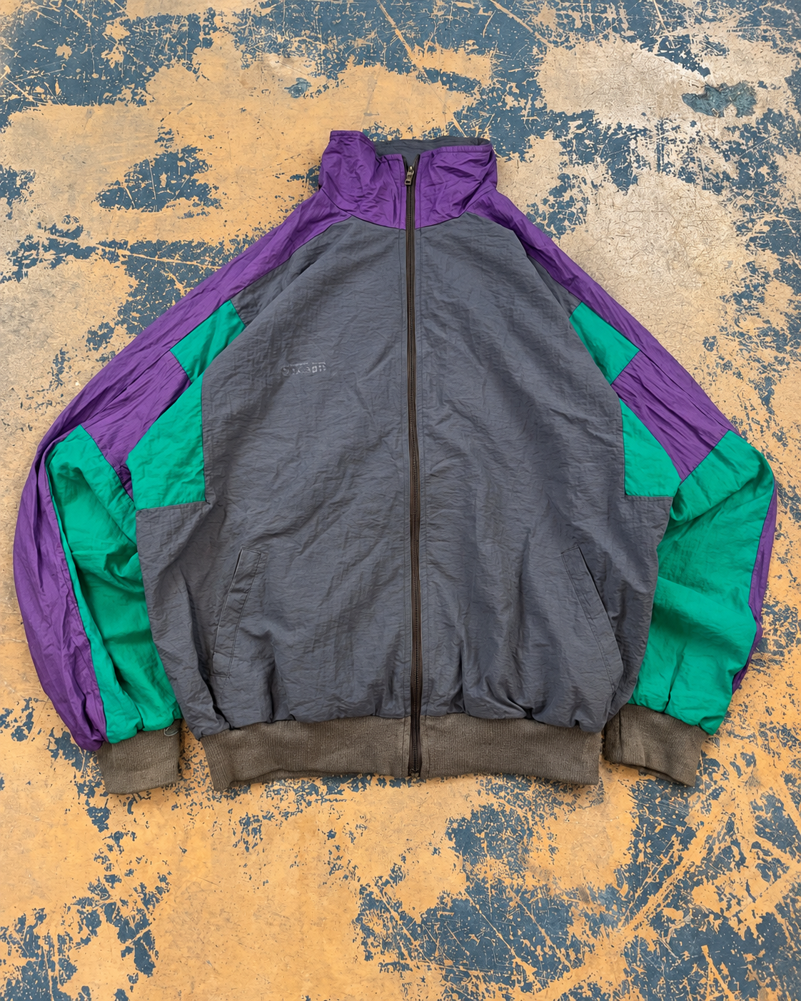 Vestes de survêtement tricolores vintage