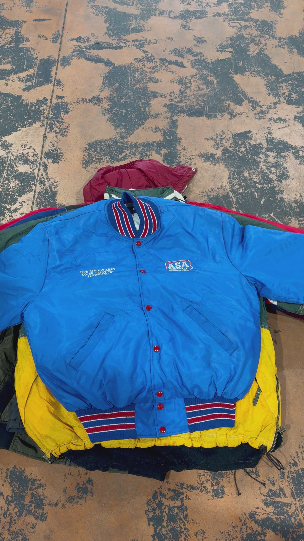 Vestes nylon heavy