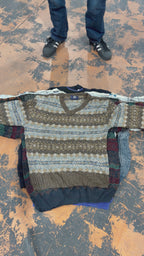 Pulls imprimés 90s « papy »
